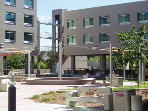 UNLV Residence Hall Architecture information